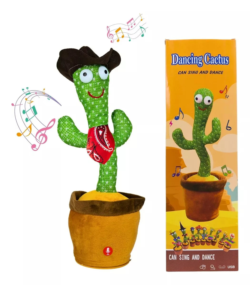 ⭐ Cactus Bailarín Imita Voz Musica vaq